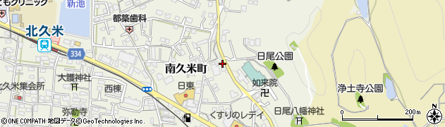 愛媛県松山市南久米町133周辺の地図