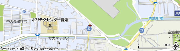株式会社フジマック　松山営業所周辺の地図