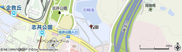 福岡県北九州市小倉南区石田9周辺の地図