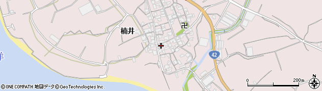 和歌山県御坊市名田町楠井620周辺の地図