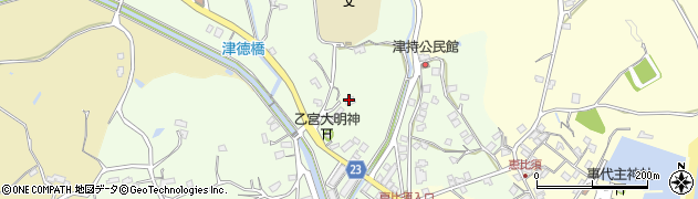 長崎県壱岐市芦辺町箱崎大左右触周辺の地図
