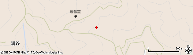 徳島県那賀町（那賀郡）白石（東平）周辺の地図