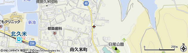 愛媛県松山市南久米町6周辺の地図