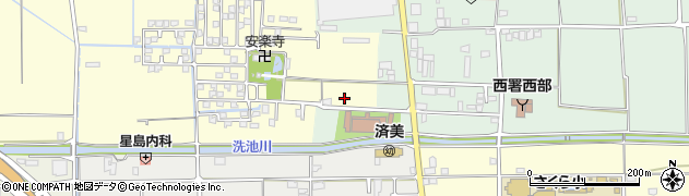 愛媛県松山市久保田町51周辺の地図