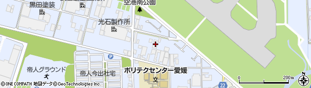 愛媛県松山市南吉田町2106周辺の地図