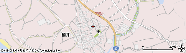 和歌山県御坊市名田町楠井1901周辺の地図