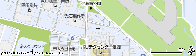 愛媛県松山市南吉田町2107周辺の地図