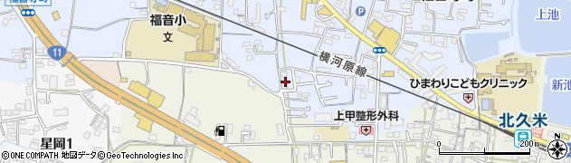 愛媛県松山市福音寺町280周辺の地図
