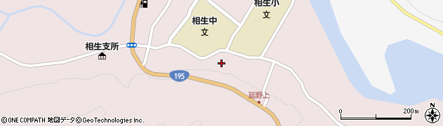 徳島県那賀町（那賀郡）延野（大原）周辺の地図