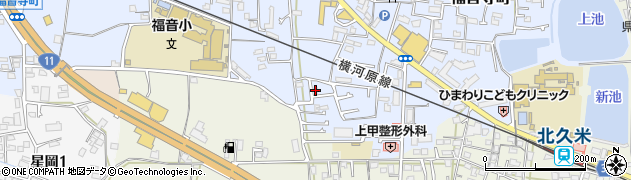 愛媛県松山市福音寺町281周辺の地図