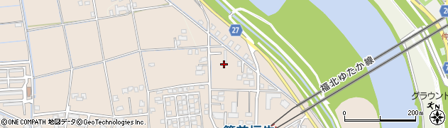 中間市　水道修繕センター周辺の地図