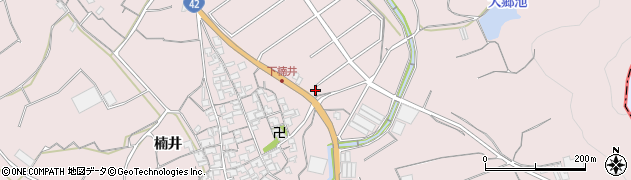 和歌山県御坊市名田町楠井2501周辺の地図