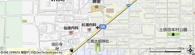 勝山第一交通株式会社配車周辺の地図