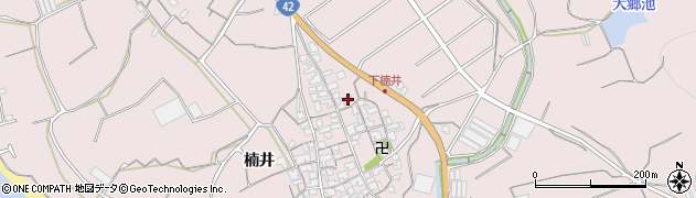 和歌山県御坊市名田町楠井1920周辺の地図