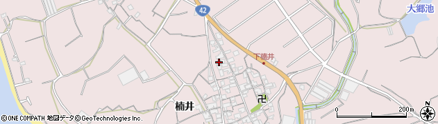 和歌山県御坊市名田町楠井513周辺の地図