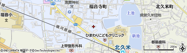 愛媛県松山市福音寺町47周辺の地図