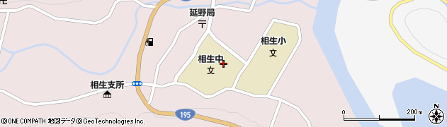 那賀町立相生中学校周辺の地図