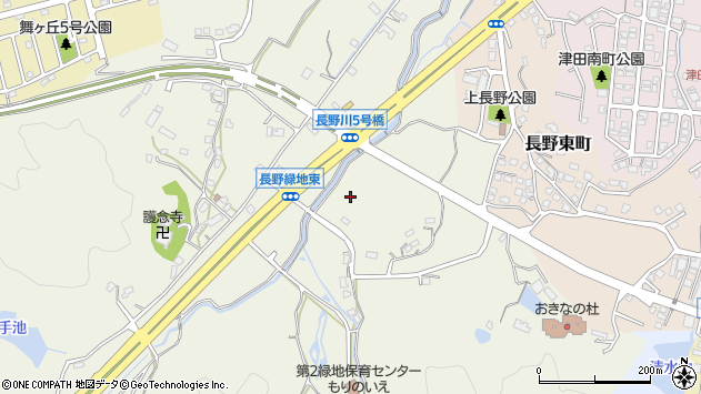 〒800-0246 福岡県北九州市小倉南区長野（番地）の地図