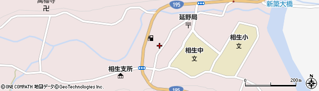 徳島県那賀町（那賀郡）延野（王子）周辺の地図