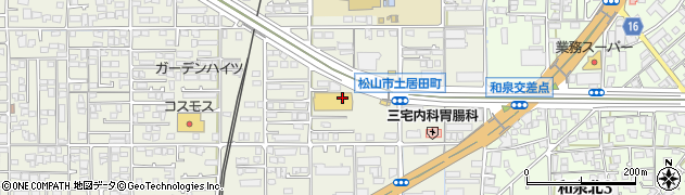 ドン・キホーテ松山店周辺の地図