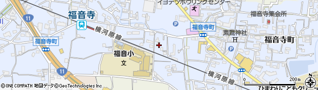 愛媛県松山市福音寺町315周辺の地図