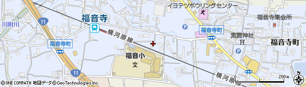愛媛県松山市福音寺町331周辺の地図