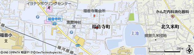 愛媛県松山市福音寺町107周辺の地図