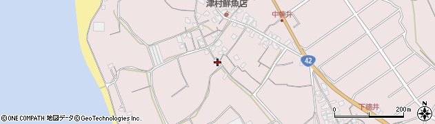 和歌山県御坊市名田町楠井256周辺の地図