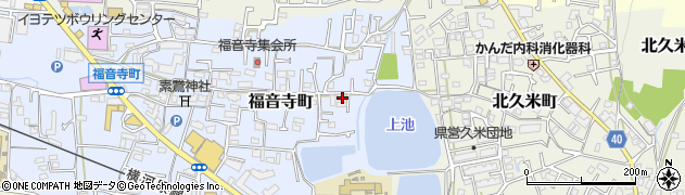 愛媛県松山市福音寺町95周辺の地図