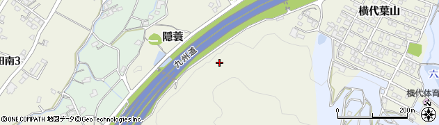 九州自動車道周辺の地図