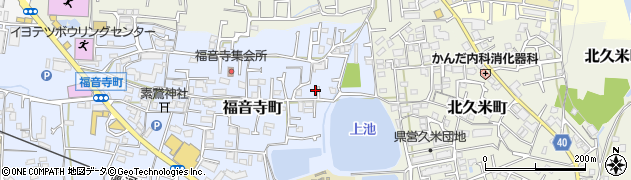 愛媛県松山市福音寺町139周辺の地図