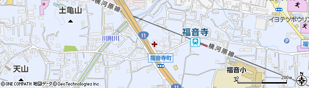 愛媛県松山市福音寺町533周辺の地図
