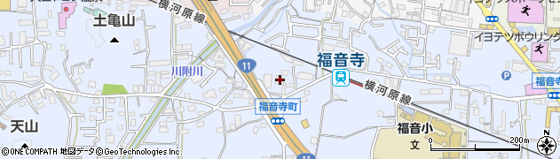 愛媛県松山市福音寺町526周辺の地図