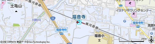 愛媛県松山市福音寺町444周辺の地図
