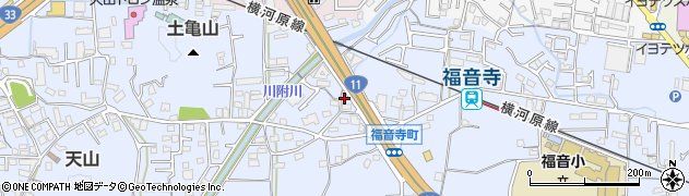 愛媛県松山市福音寺町535周辺の地図