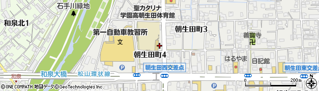 株式会社清水屋　朝生田店周辺の地図