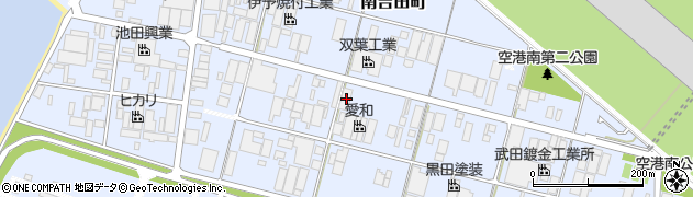 愛媛県松山市南吉田町2295周辺の地図