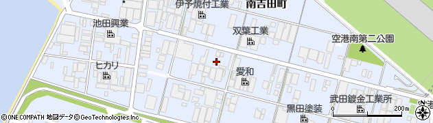 愛媛県松山市南吉田町2298周辺の地図