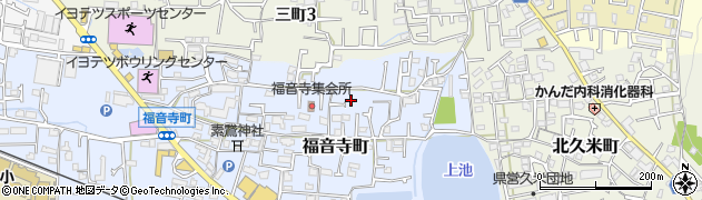 愛媛県松山市福音寺町218周辺の地図