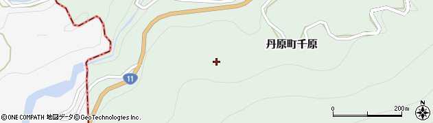 愛媛県西条市丹原町千原1337周辺の地図