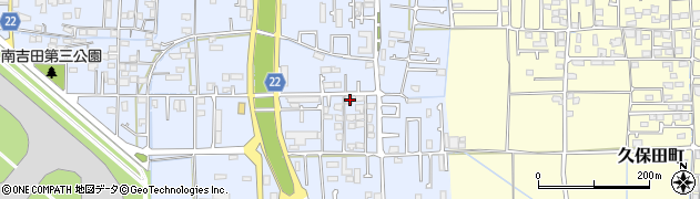 愛媛県松山市南吉田町538周辺の地図