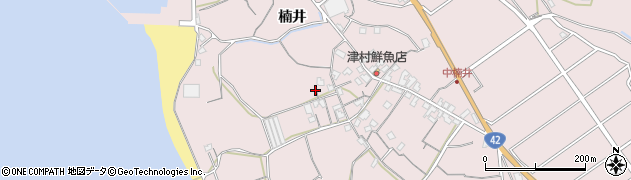 和歌山県御坊市名田町楠井138周辺の地図