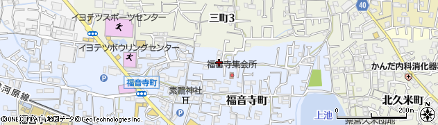 愛媛県松山市福音寺町224-6周辺の地図