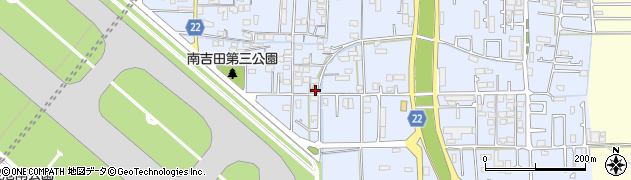 愛媛県松山市南吉田町2584周辺の地図
