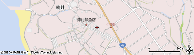和歌山県御坊市名田町楠井2150周辺の地図