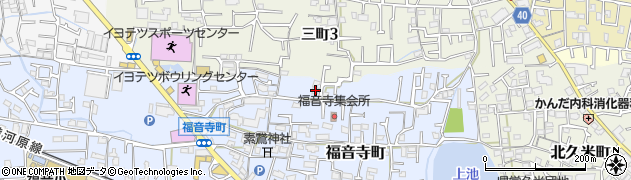 愛媛県松山市福音寺町224周辺の地図