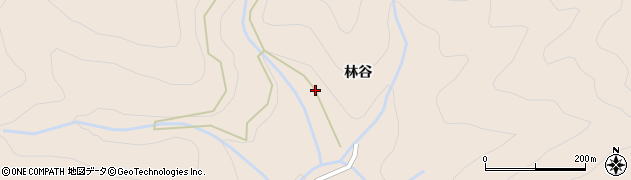 徳島県那賀町（那賀郡）白石（中屋）周辺の地図