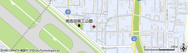 愛媛県松山市南吉田町2588周辺の地図