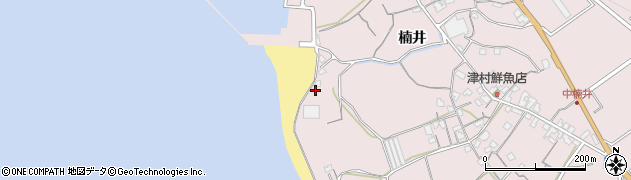 和歌山県御坊市名田町楠井171周辺の地図