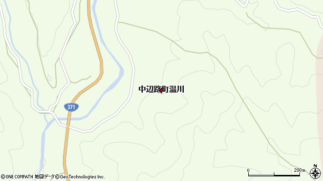 〒646-1434 和歌山県田辺市中辺路町温川の地図
